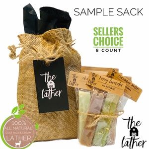 8 Count Sample Sack- Goat Milk & Cream Lathers